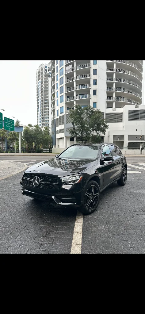 Mercedes-Benz GLC 300 AMG Line exterior — luxury car rental in Tampa Bay