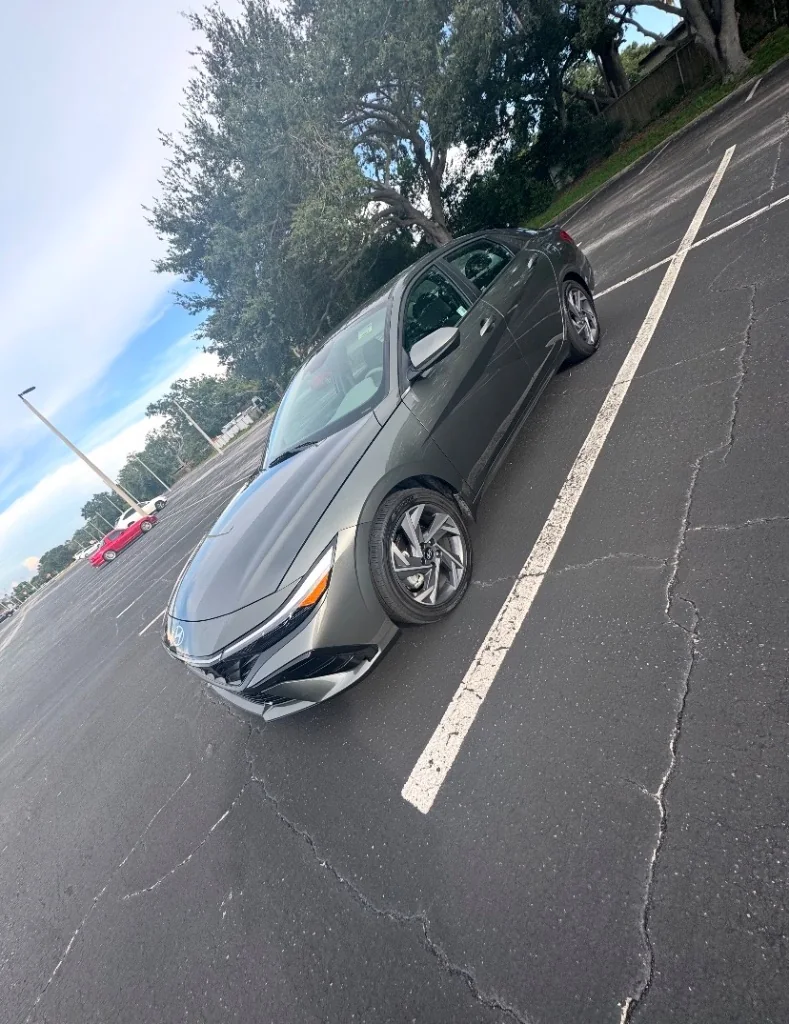 Hyundai Elantra Limited Sport exterior — economy car rental in Tampa Bay