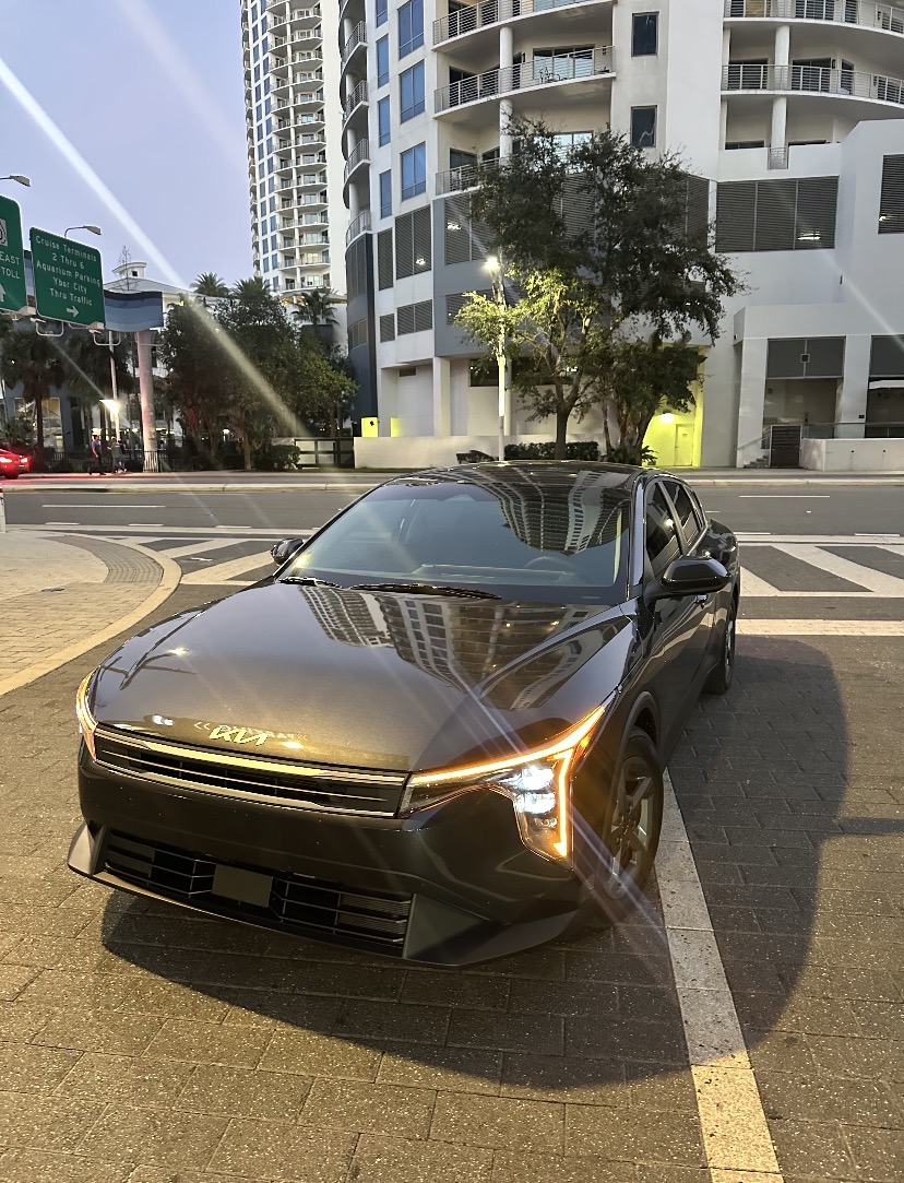 Kia K4 EX exterior — economy car rental in Tampa Bay