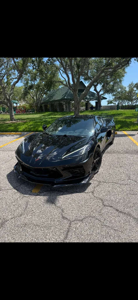 Chevrolet Corvette C8 Stingray Z51 exterior — luxury car rental in Tampa Bay